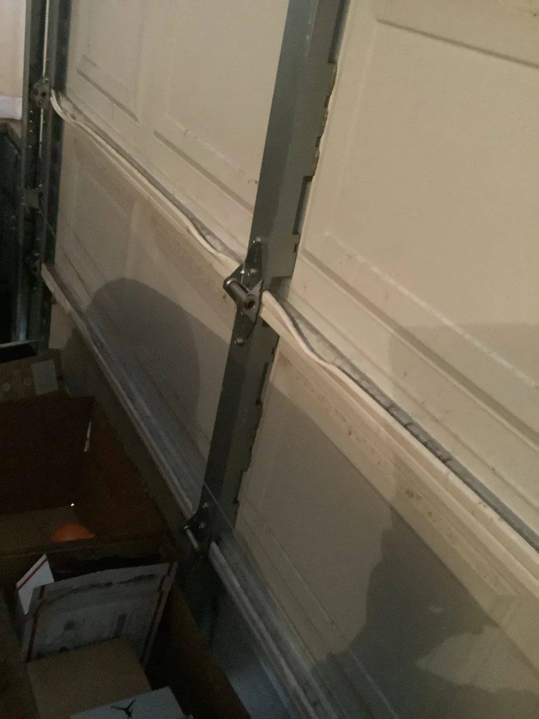 Dad & Daughter garage door project, smacsed broken service repair brentwood tn