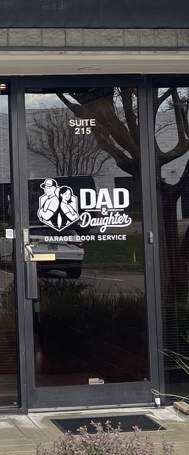 Field technician with Dad & Daughter branded uniform