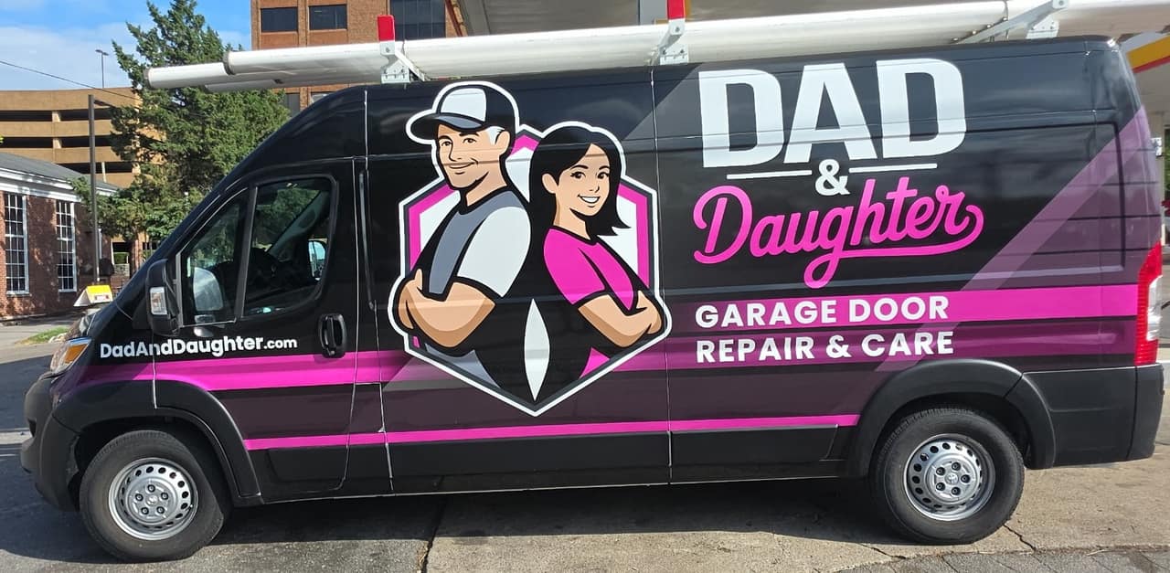 Commercial garage door service call