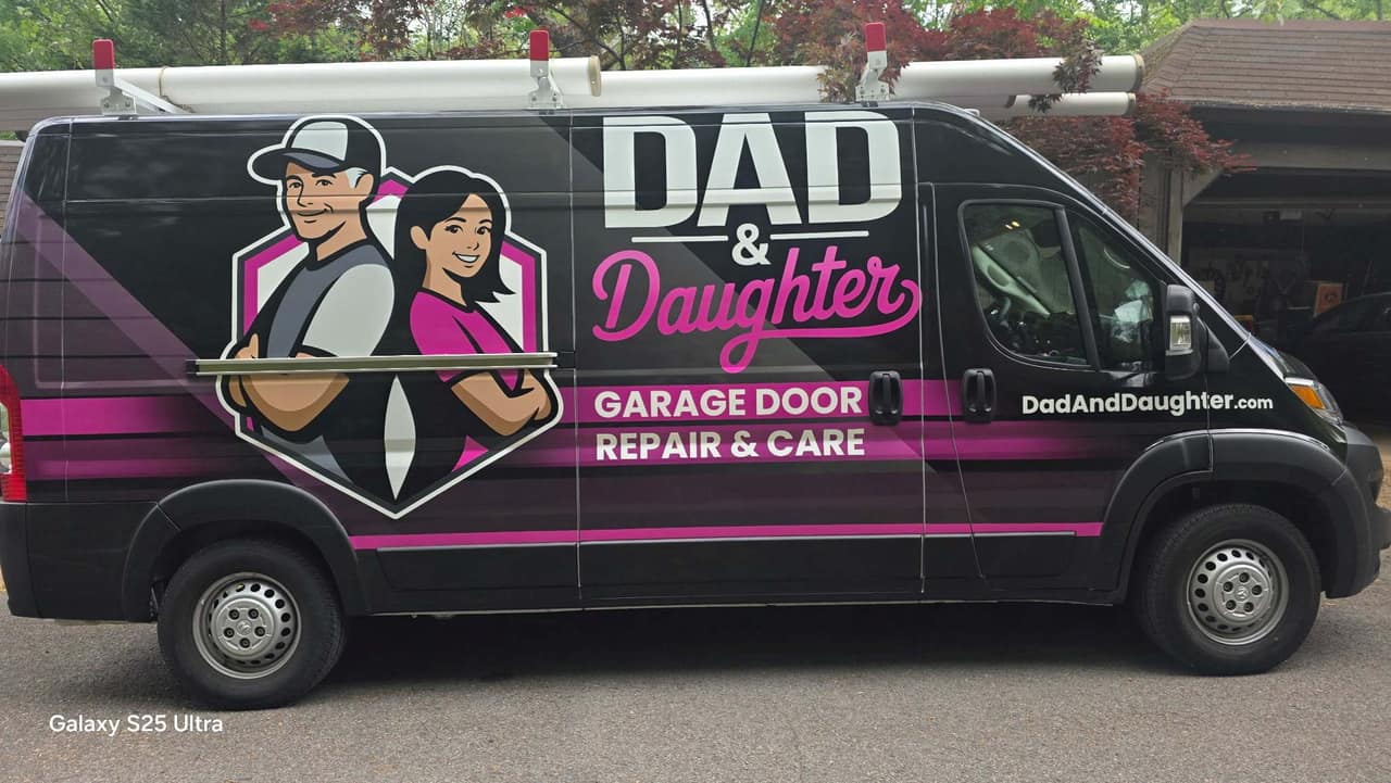 Garage door spring replacement by certified technician